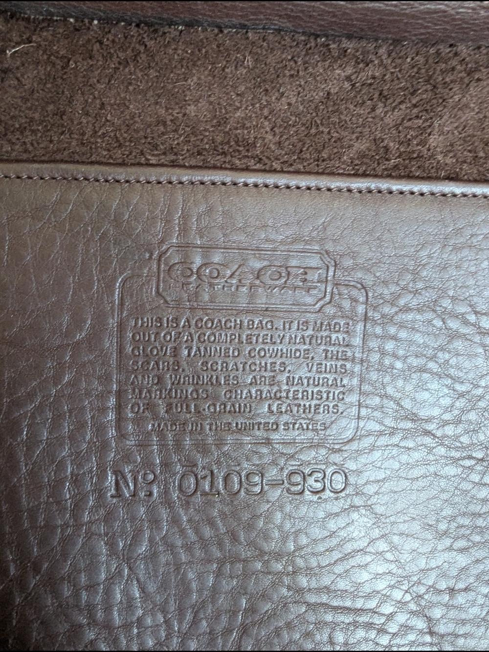 Vintage Coach Metropolitan Brief Bag (Style #5180 - Picture 13 of 15
